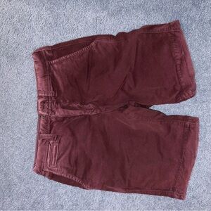 American Eagle Outfitters Maroon Flex Shorts